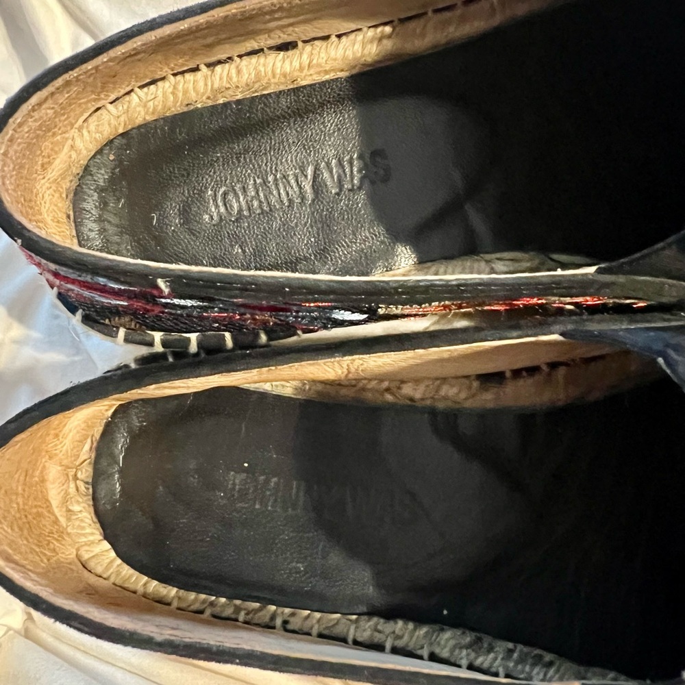 Johnny Was Black Aldorna Embroidery Espadrille Slip On  Shoe EUR 39 - Picture 6 of 12